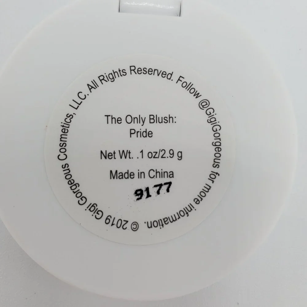 ๐ด5/$50 3x Gigi Gorgeous The Only Blush in Pride TRAVEL SIZE .1 oz each NEW - Picture 3 of 6